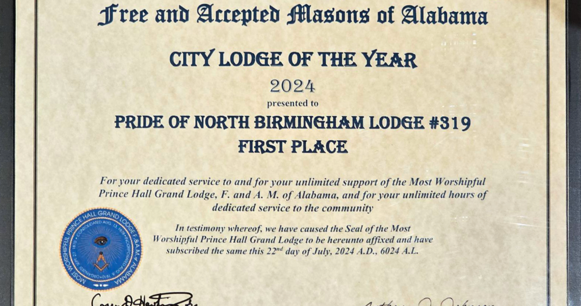 2023-2024 City Lodge of The Year Award