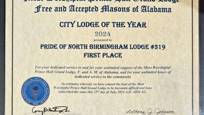 2023-2024 City Lodge of The Year Award